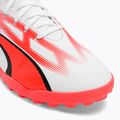 Scarpe da calcio PUMA Ultra Play TT da uomo puma bianco/puma nero/fire orchid 9