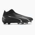 Scarpe da calcio da uomo PUMA Ultra Match+ LL FG/AG puma nero/asfalto 3