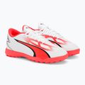 PUMA Ultra Play TT scarpe da calcio per bambini puma bianco/puma nero/arancio 4