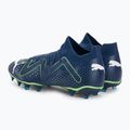 PUMA Future Match FG/AG scarpe da calcio uomo blu persiano/puma bianco/verde 5