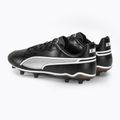 Scarpe da calcio da uomo PUMA King Match FG/AG puma nero/puma bianco 3