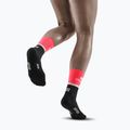CEP Calzini da corsa a compressione da donna 4.0 taglio medio rosa/nero 6