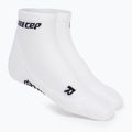 CEP Calze da corsa a compressione da donna 4.0 a taglio basso, bianco