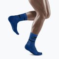 CEP Calzini da corsa a compressione da uomo 4.0 taglio medio blu 6
