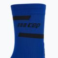 CEP Calzini da corsa a compressione da uomo 4.0 taglio medio blu 4