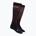 Calze a compressione CEP Infrared Recovery da uomo, nero/rosso