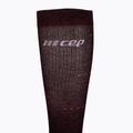 Calze a compressione CEP Infrared Recovery da uomo, nero/rosso 7