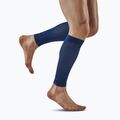 Fascia di compressione per polpacci CEP da uomo The run 4.0 blu 4