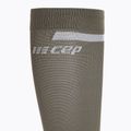 Calze da corsa a compressione CEP Tall 4.0 oliva/nero da uomo 4