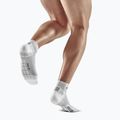 CEP Ultralight Low Cut carbonio bianco calze da corsa a compressione da uomo 6