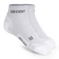 CEP Ultralight Low Cut carbonio bianco calze da corsa a compressione da uomo 2
