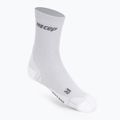 Calzini da corsa a compressione CEP Ultralight Short carbon white per uomo 4