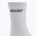 Calzini da corsa a compressione CEP Ultralight Short carbon white per uomo 6