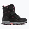 KangaROOS K-Robi KTX jet nero/rosa, stivali da neve per bambini 2