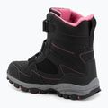 KangaROOS K-Robi KTX jet nero/rosa, stivali da neve per bambini 3