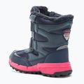 Kappa Cekis Tex, stivali da neve per bambini, blu/rosa 3