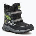 Kappa Mountres Tex nero/lime, stivali da neve per bambini