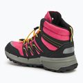 Scarpe da bambino Kappa Boxford Mid Tex rosa/giallo 3