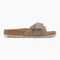 Infradito da donna BIRKENSTOCK Oita W LENB/LEVE Narrow taupe 2