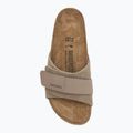 Infradito da donna BIRKENSTOCK Oita W LENB/LEVE Narrow taupe 5