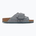 BIRKENSTOCK Kyoto LENB/LEVE Infradito strette grigio basalto 2