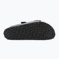 BIRKENSTOCK Arizona BF Narrow infradito nero metallizzato 4