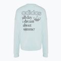 Felpa adidas Graphic donna quasi blu 2