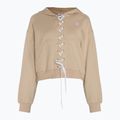 Felpa donna adidas Laced magic beige