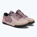 Scarpe da ciclismo piattaforma donna adidas FIVE TEN Freerider Pro wobder taupe/grigio/arancio acido 4