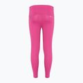 Leggings per bambini adidas Essentials Aerorady 3-Stripes a vita alta semi lucidi fucsia/bianco 2