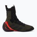 Scarpe da boxe adidas Speedex 23 carbonio/nero/rosso solare 2