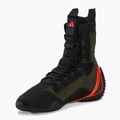 Scarpe da boxe adidas Speedex 23 carbonio/nero/rosso solare 7