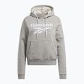 Felpa Reebok Identity Big Logo Fleece donna, grigio heather medio 3