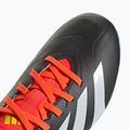 Scarpe da calcio adidas Predator League MG nero/bianco scuro/rosso solare per bambini 8