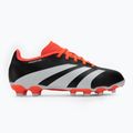 Scarpe da calcio adidas Predator League MG nero/bianco scuro/rosso solare per bambini 2