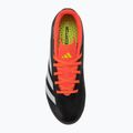Scarpe da calcio adidas Predator League MG nero/bianco scuro/rosso solare per bambini 5