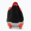Scarpe da calcio adidas Predator League MG nero/bianco scuro/rosso solare per bambini 6