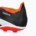 Scarpe da calcio adidas Predator League FG nucleo nero/bianco scuro/rosso solare 8
