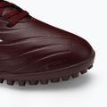 Scarpe da calcio per bambini adidas Copa Pure II Club TF shadow red/footwear white/team solar yellow 7