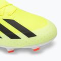 Uomo adidas X Crazyfast League FG squadra scarpe da calcio giallo solare / nucleo nero / cloud white 8