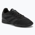 Scarpe da calcio per bambini adidas Predator Club Sala IN nero/carbonio