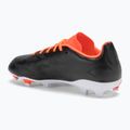 Scarpe da calcio adidas Predator League FG nero/bianco scuro/rosso solare per bambini 3