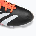 Scarpe da calcio adidas Predator League FG nero/bianco scuro/rosso solare per bambini 7