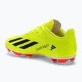 Scarpe da calcio per bambini adidas X Crazyfast Club FxG squadra giallo solare / nucleo nero / nuvola bianca 3