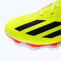 Scarpe da calcio per bambini adidas X Crazyfast Club FxG squadra giallo solare / nucleo nero / nuvola bianca 7