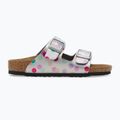 BIRKENSTOCK infradito per bambini Arizona BF Narrow electric metallic dots argento 2