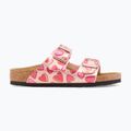 Sandali per bambini BIRKENSTOCK Arizona Birko-Flor Narrow electric metallic copper hearts 2