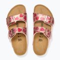 Sandali per bambini BIRKENSTOCK Arizona Birko-Flor Narrow electric metallic copper hearts 3
