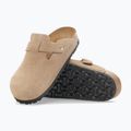 Ciabatte BIRKENSTOCK Boston Suede Leather sandcastle 5