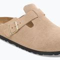 Ciabatte BIRKENSTOCK Boston Suede Leather sandcastle 6
